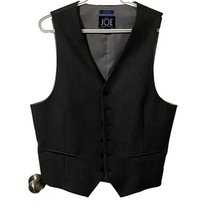 Joseph Abboud Grey Button Up Vest Size Large